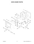 Diagram for 07 - Oven Door Parts