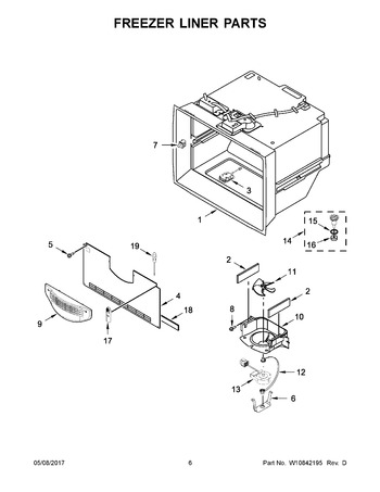 Diagram for KRFF507EWH01