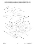 Diagram for 03 - Burner Box, Gas Valves And Switches