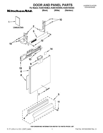 Diagram for KUDC10IXSS3