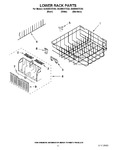 Diagram for 10 - Lower Rack Parts