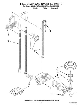 Diagram for GU3000XTXS3