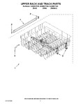 Diagram for 09 - Upper Rack And Track Parts