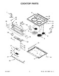 Diagram for 02 - Cooktop Parts