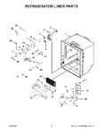 Diagram for 03 - Refrigerator Liner Parts