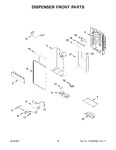 Diagram for 09 - Dispenser Front Parts