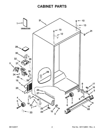 Diagram for WRS586FLDW03