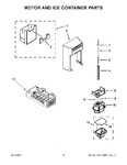 Diagram for 06 - Motor And Ice Container Parts