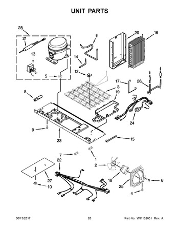 Diagram for WRS586FLDW03