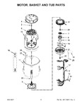 Diagram for 04 - Motor, Basket And Tub Parts