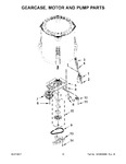 Diagram for 06 - Gearcase, Motor And Pump Parts