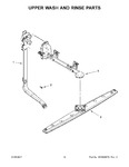 Diagram for 08 - Upper Wash And Rinse Parts