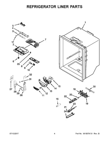 Diagram for WRF535SWBW00