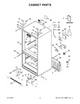 Diagram for 02 - Cabinet Parts