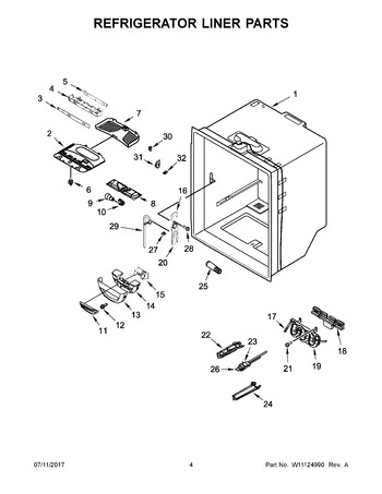 Diagram for WRF540CWHW00