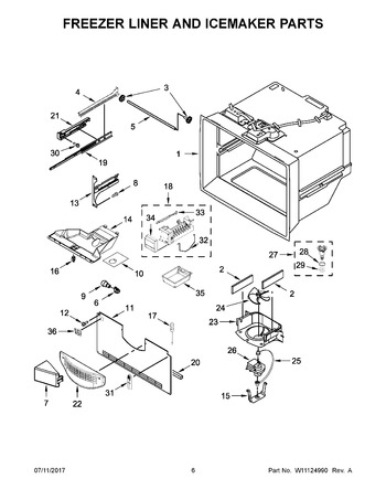 Diagram for WRF540CWHW00