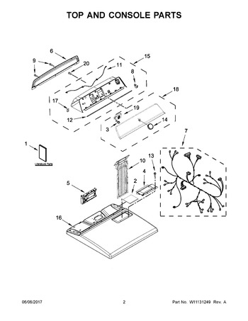 Diagram for ZGD7009GW0