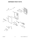 Diagram for 09 - Dispenser Front Parts