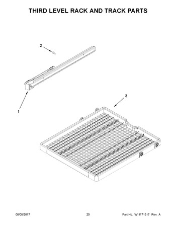 Diagram for KDTE254EWH3