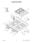 Diagram for 02 - Cooktop Parts