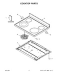 Diagram for 02 - Cooktop Parts