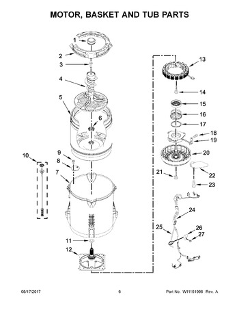 Diagram for ZAW47115GW0