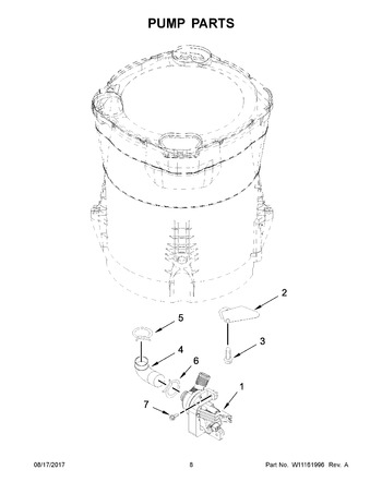 Diagram for ZAW47115GW0