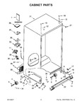 Diagram for 02 - Cabinet Parts