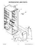 Diagram for 03 - Refrigerator Liner Parts