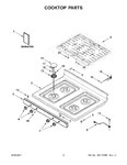 Diagram for 02 - Cooktop Parts