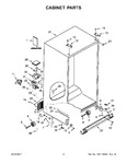 Diagram for 02 - Cabinet Parts