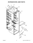 Diagram for 03 - Refrigerator Liner Parts