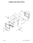 Diagram for 05 - Lower Oven Door Parts