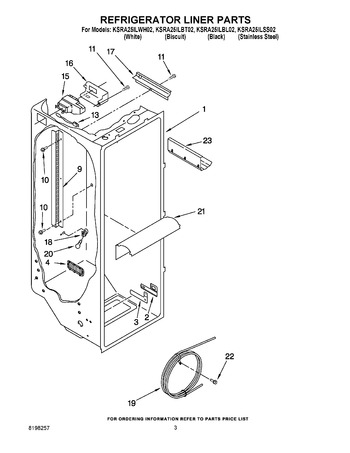 Diagram for KSRA25ILBT02