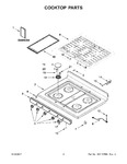 Diagram for 02 - Cooktop Parts