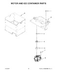 Diagram for 10 - Motor And Ice Container Parts