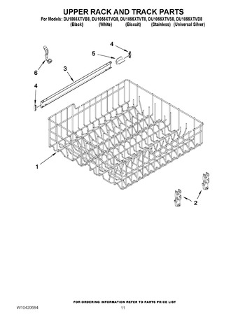 Diagram for DU1055XTVD8