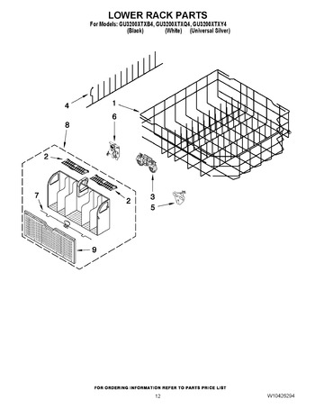 Diagram for GU3200XTXB4