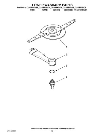 Diagram for DU1055XTVD8