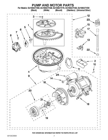 Diagram for DU1055XTVD8