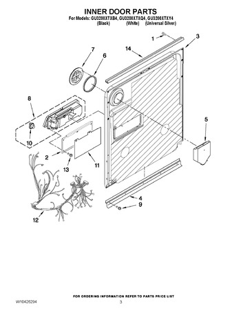 Diagram for GU3200XTXY4