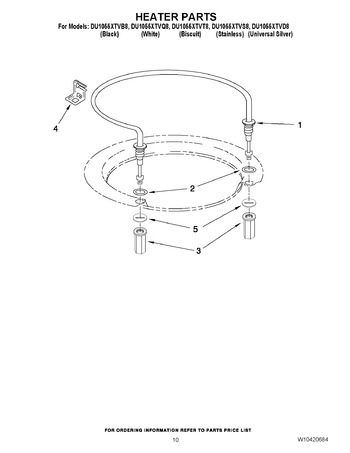 Diagram for DU1055XTVD8