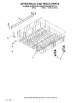 Diagram for 09 - Upper Rack And Track Parts