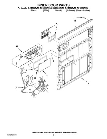 Diagram for DU1055XTVD8