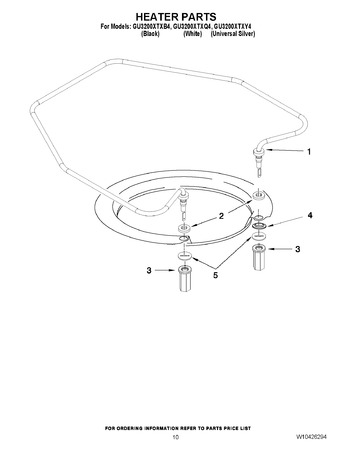 Diagram for GU3200XTXB4