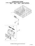 Diagram for 10 - Lower Rack Parts