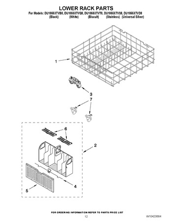 Diagram for DU1055XTVD8