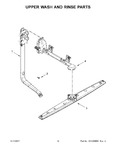 Diagram for 08 - Upper Wash And Rinse Parts