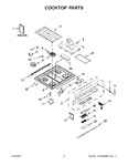 Diagram for 02 - Cooktop Parts