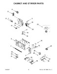 Diagram for 06 - Cabinet And Stirrer Parts